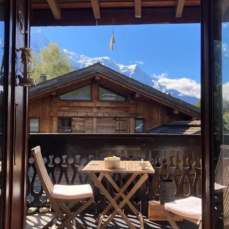 Apartman Ensoleille Aux Tines, Vue Massif Chamonix