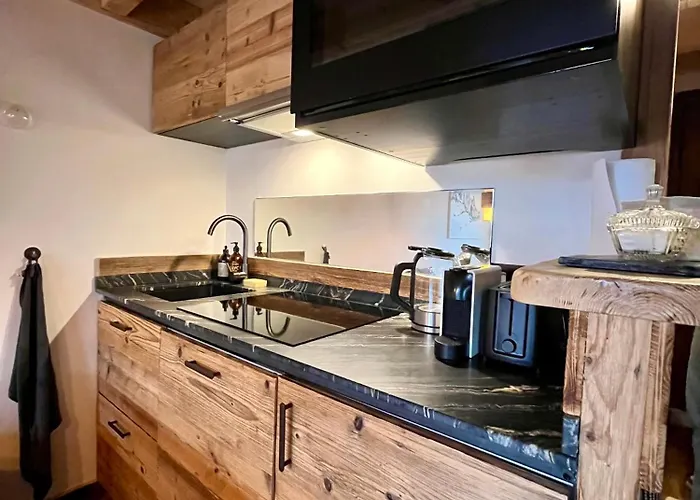 Ensoleille Aux Tines, Vue Massif Apartman *